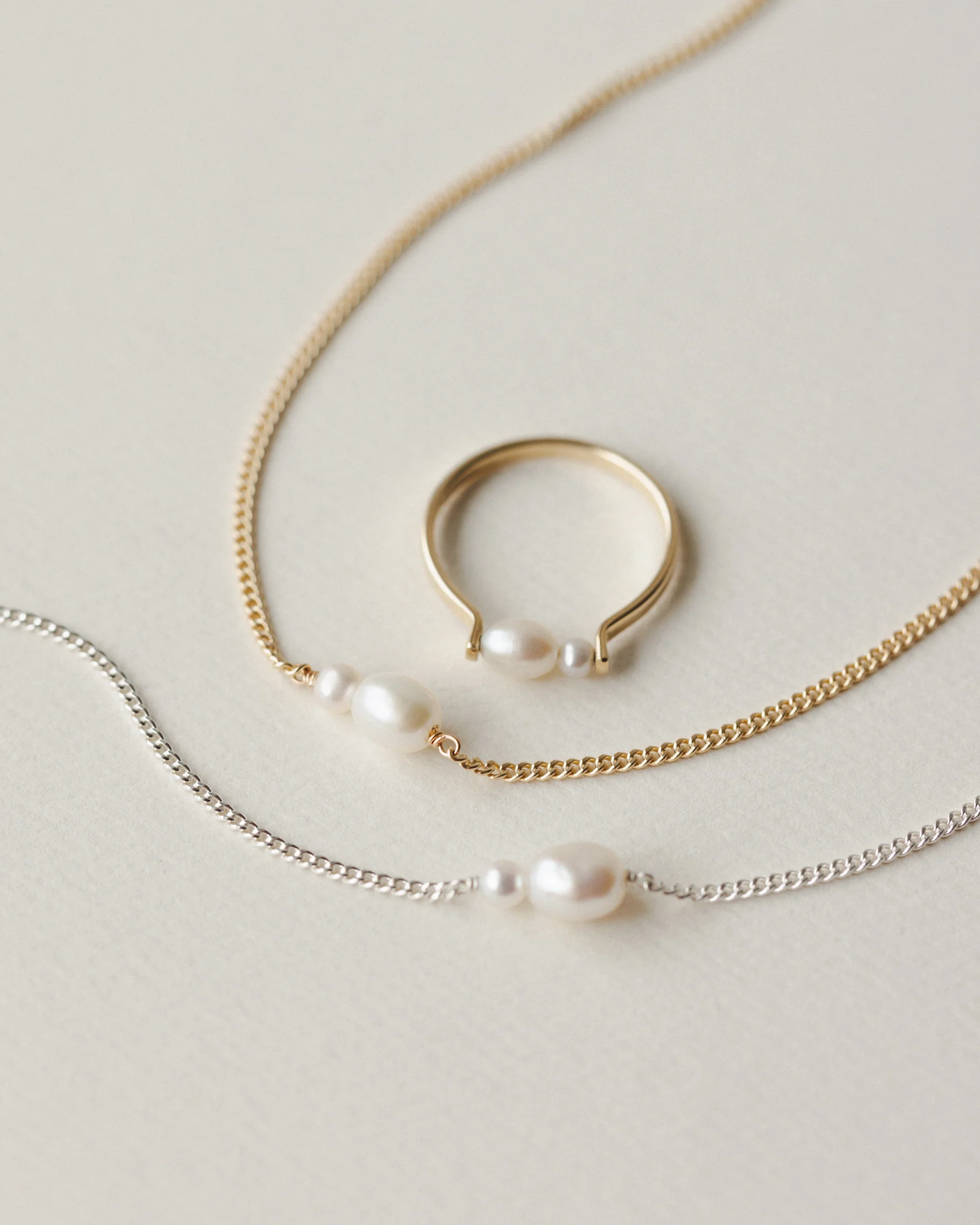 Pearl Bubble Necklace - Image 6