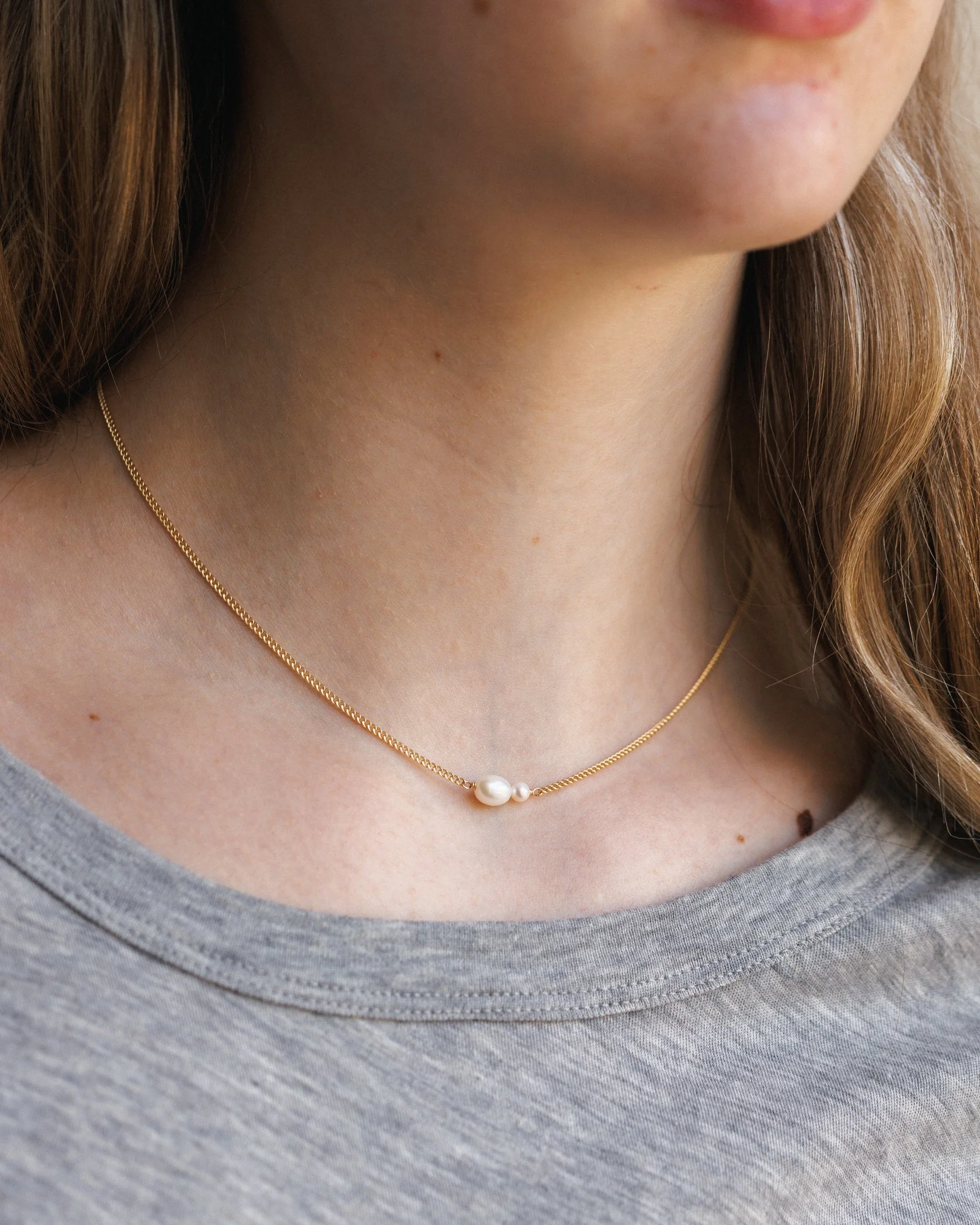 Pearl Bubble Necklace - Image 8