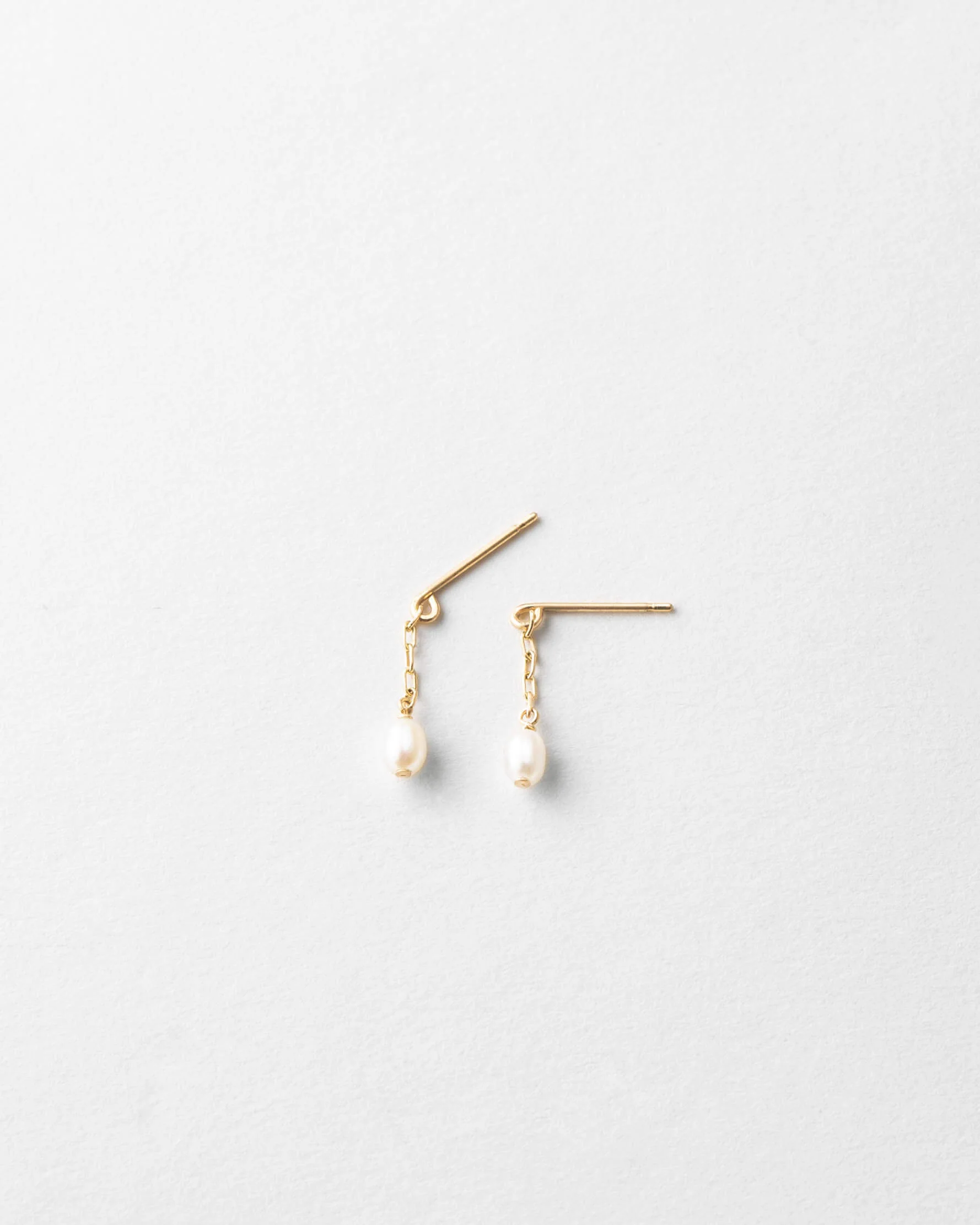 Pearl Droplet Earrings - Image 5