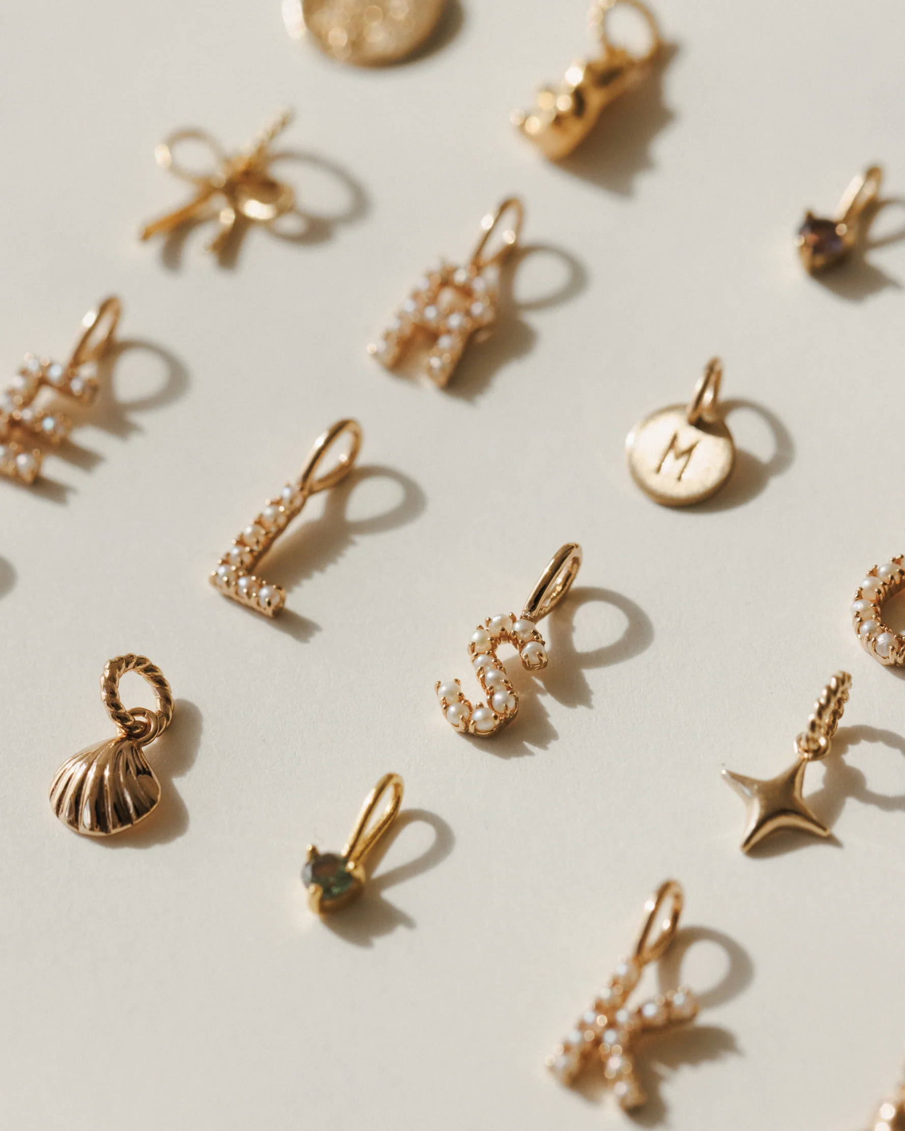 Pearl Initial Charm - Image 6