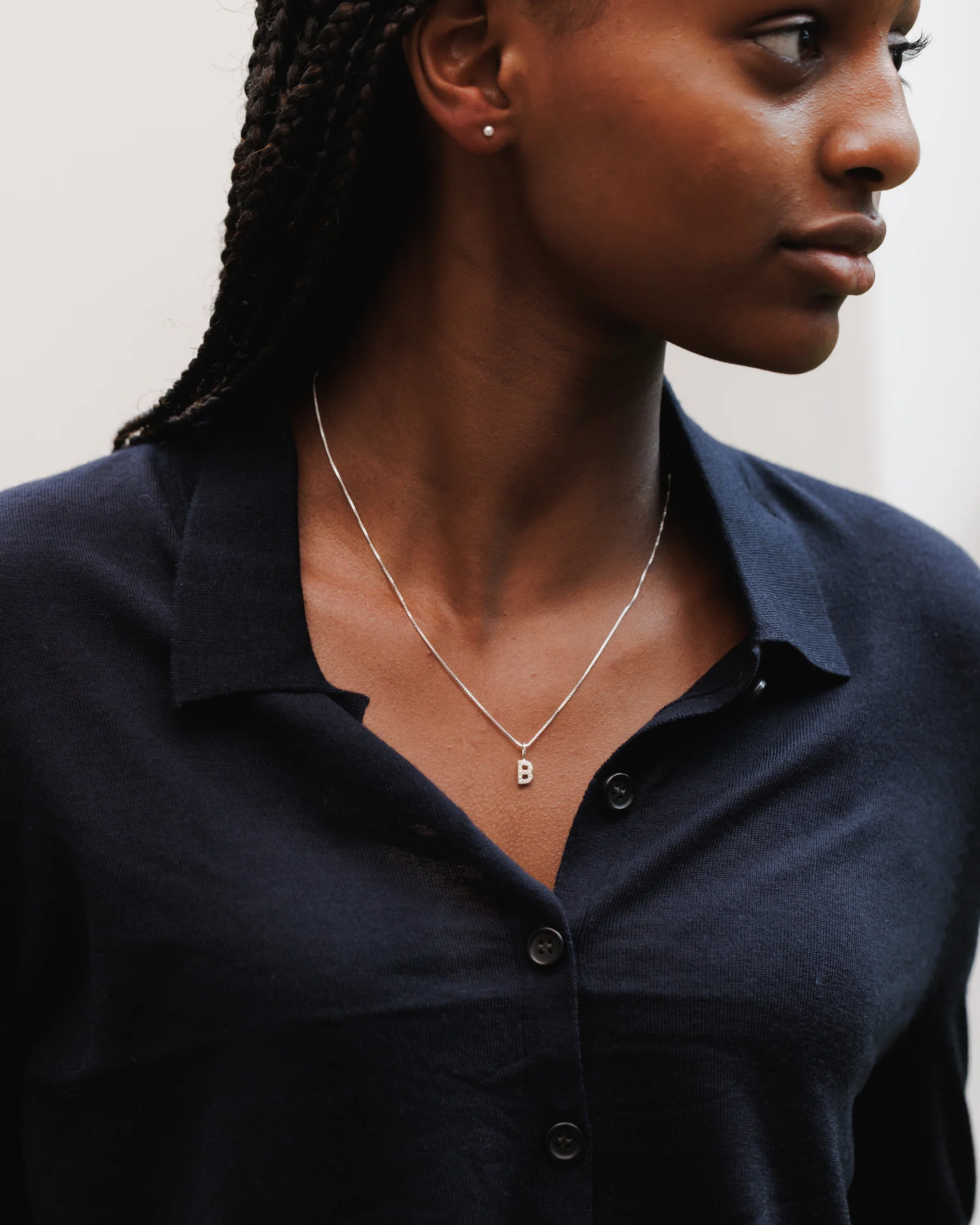 Pearl Initial Charm - Image 7