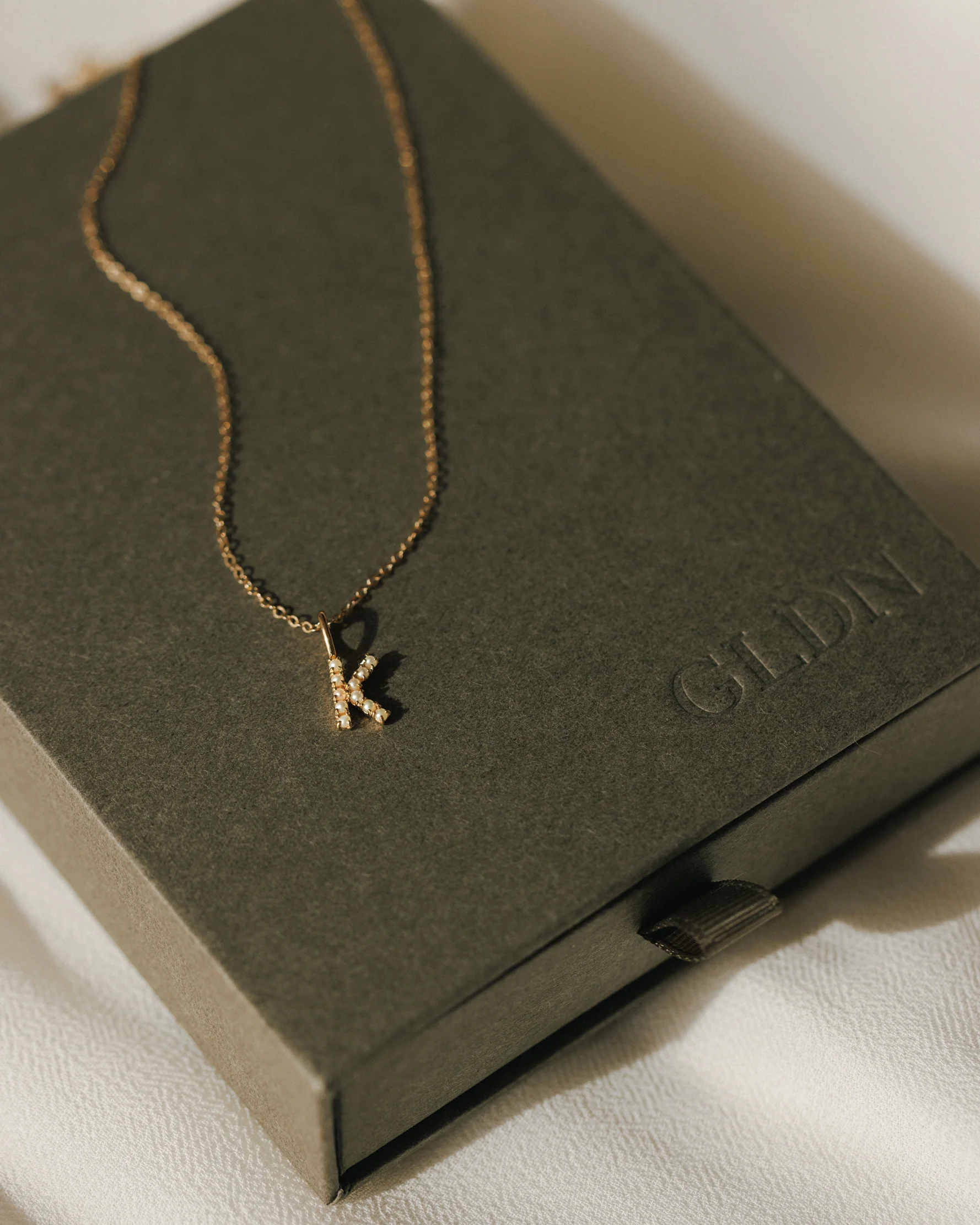 Pearl Initial Charm - Image 9