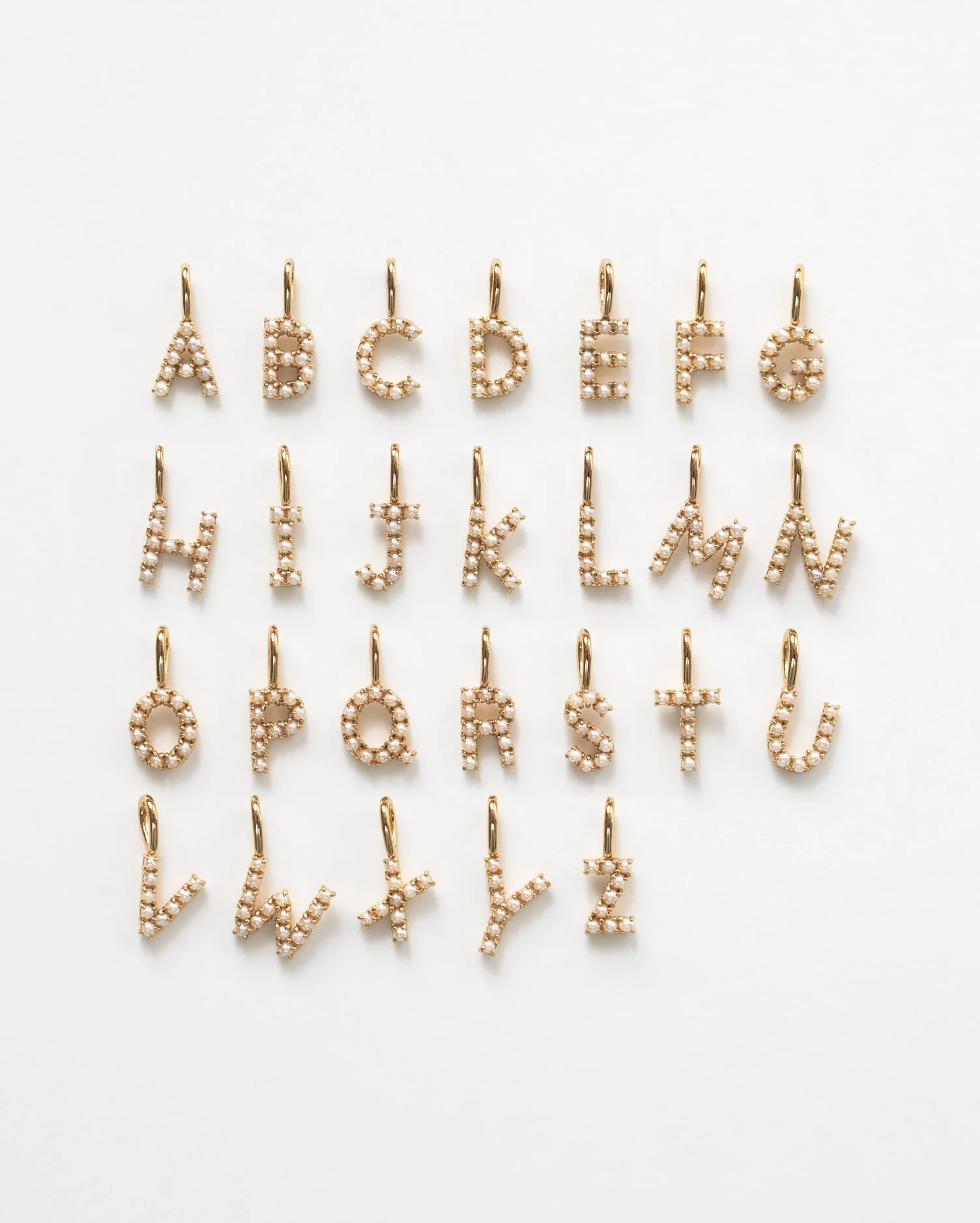 Pearl Initial Necklace - Image 6