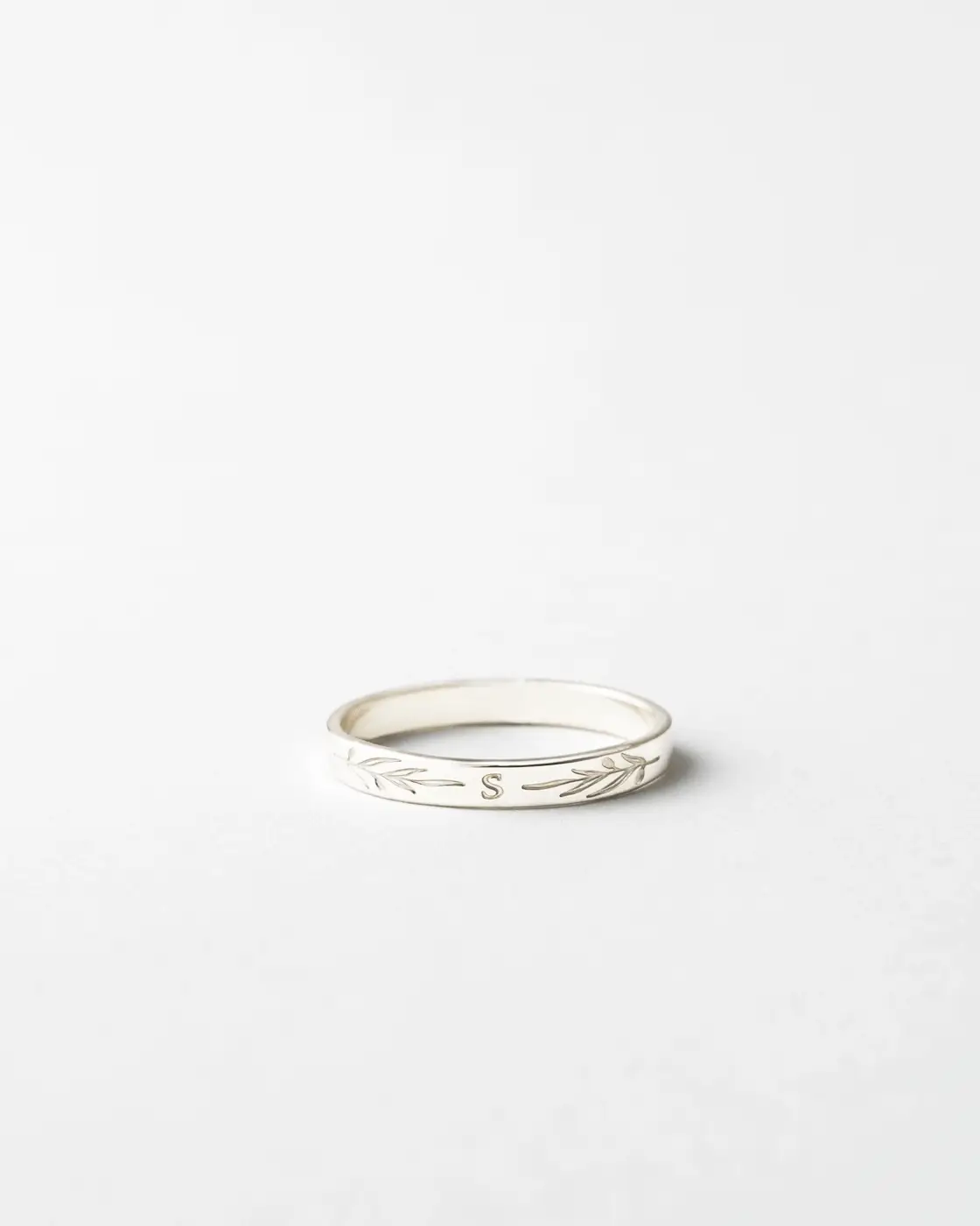 Personalized Olive Branch Band - Image 2