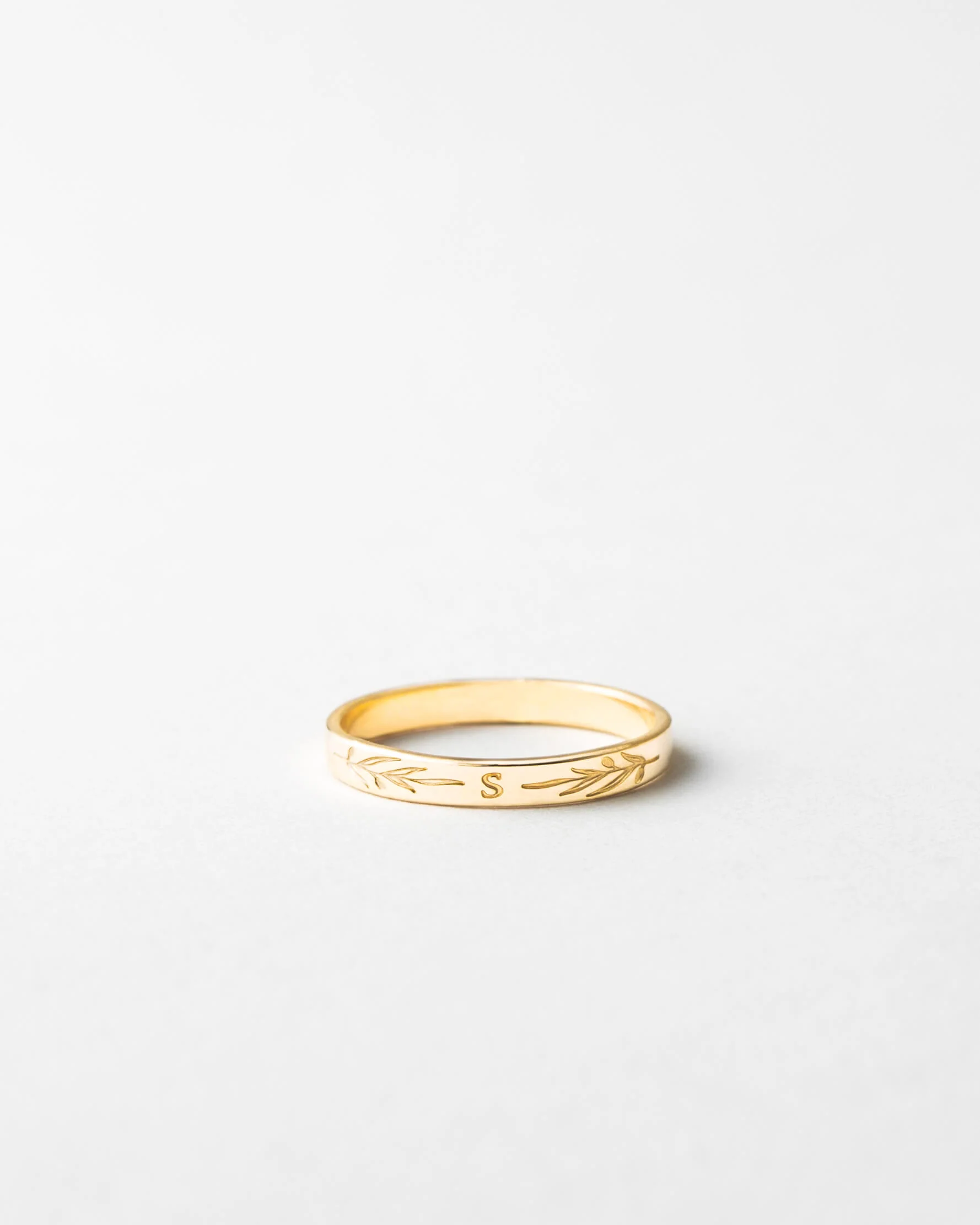 Personalized Olive Branch Band - Image 4