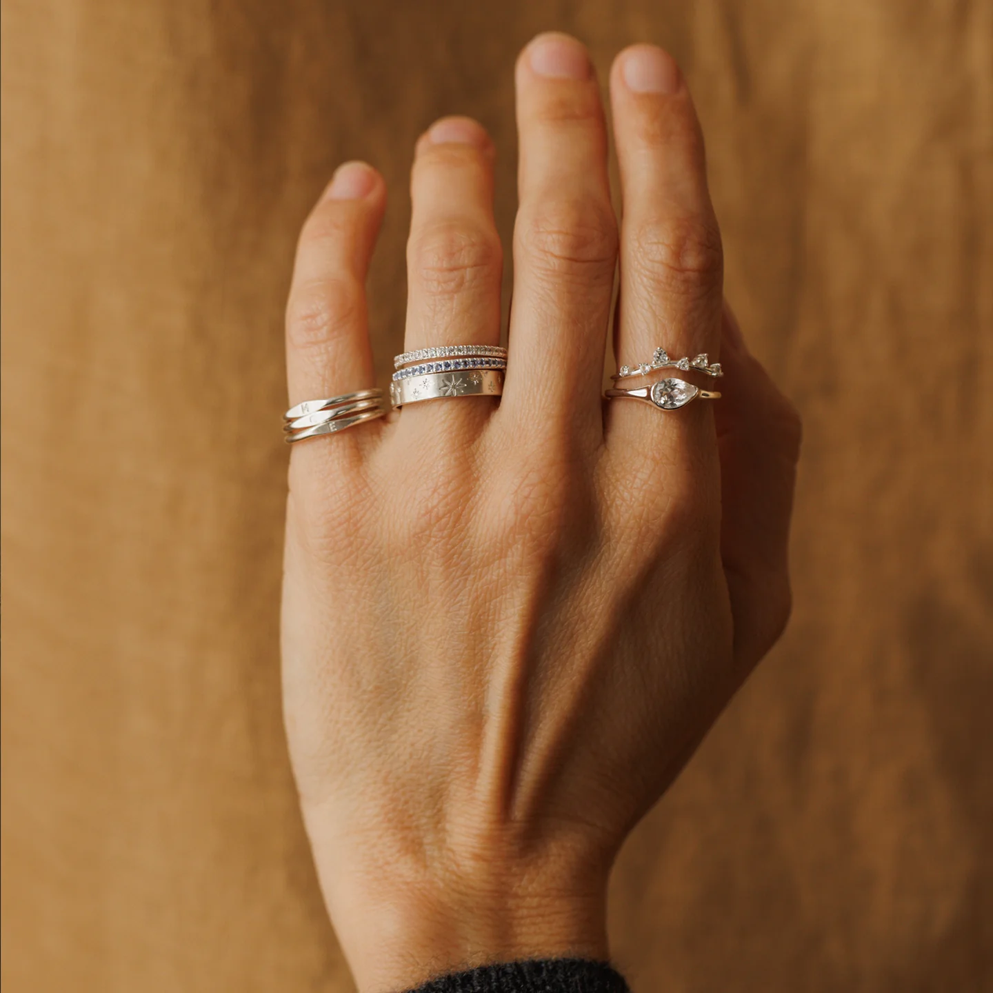 Micro Signet Pinky Ring - Image 7