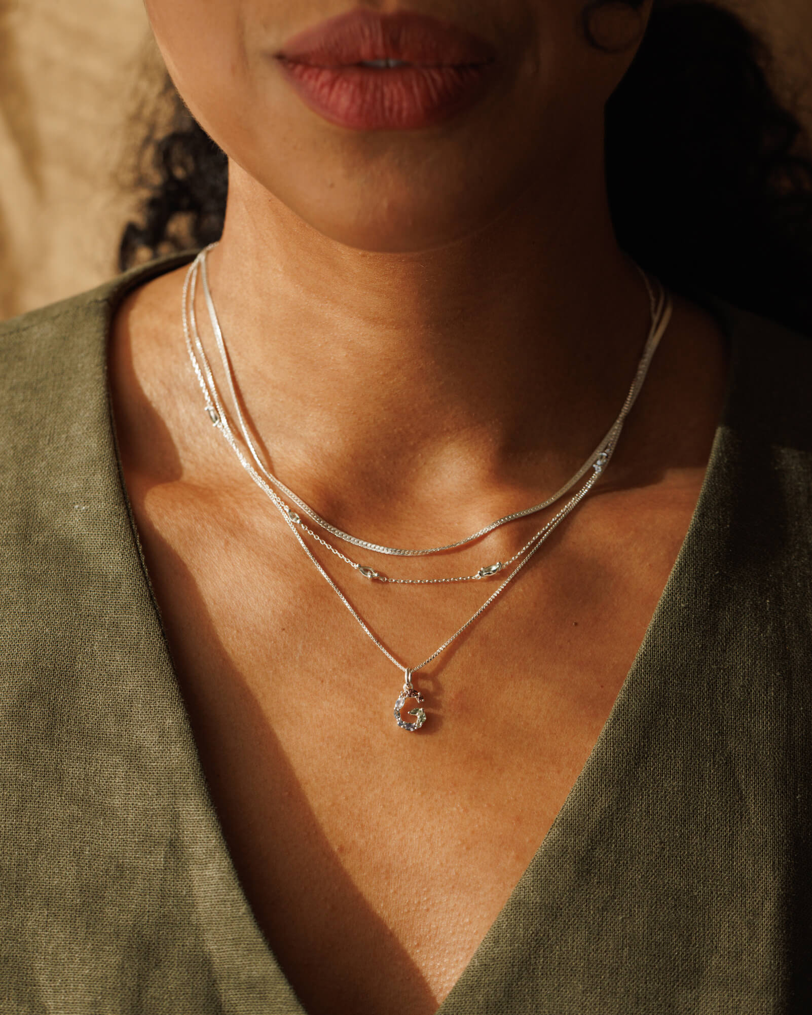 Poet's Initial Pendant - Image 4