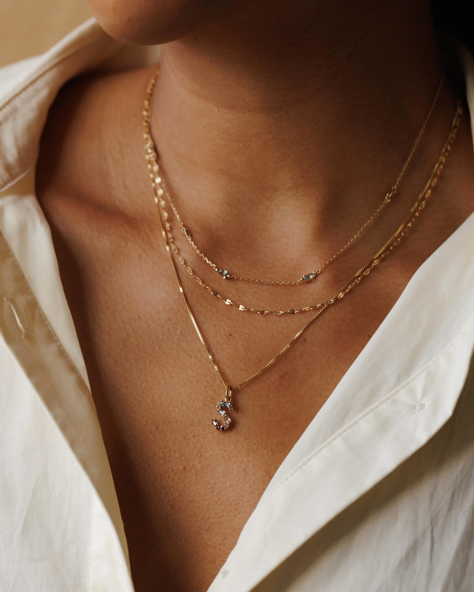 Poet's Initial Pendant - Image 9