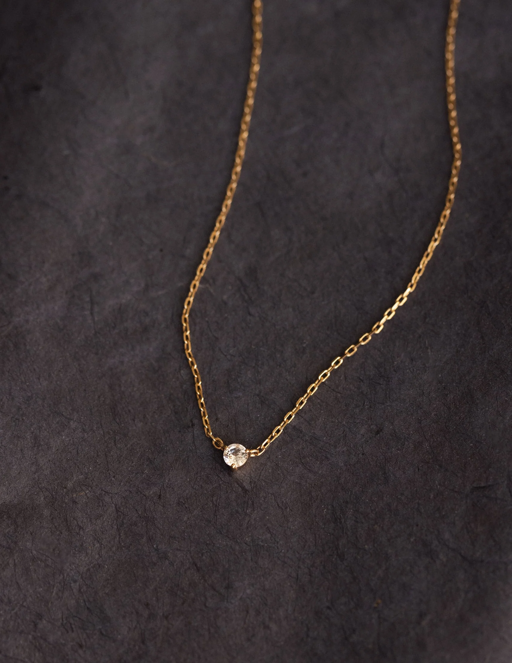 Polaris Diamond Solitaire Necklace - Image 3