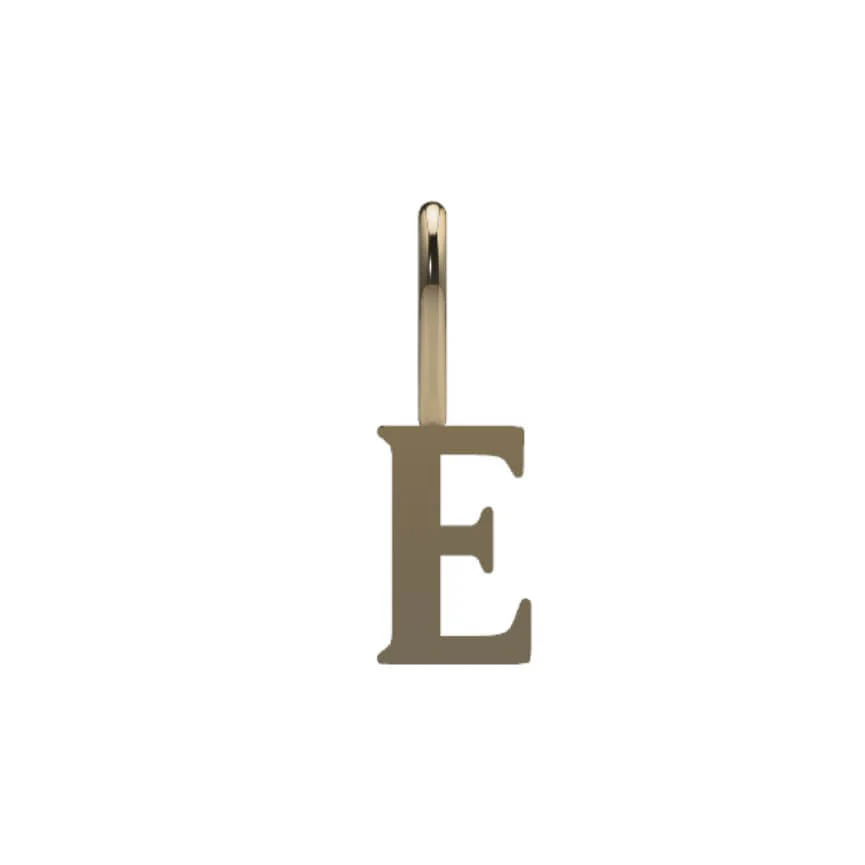 Serif Initial Pendant - Image 11