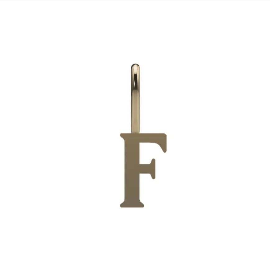 Serif Initial Pendant - Image 12