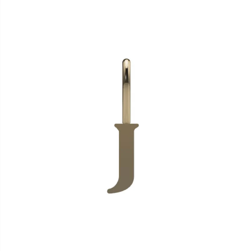 Serif Initial Pendant - Image 16