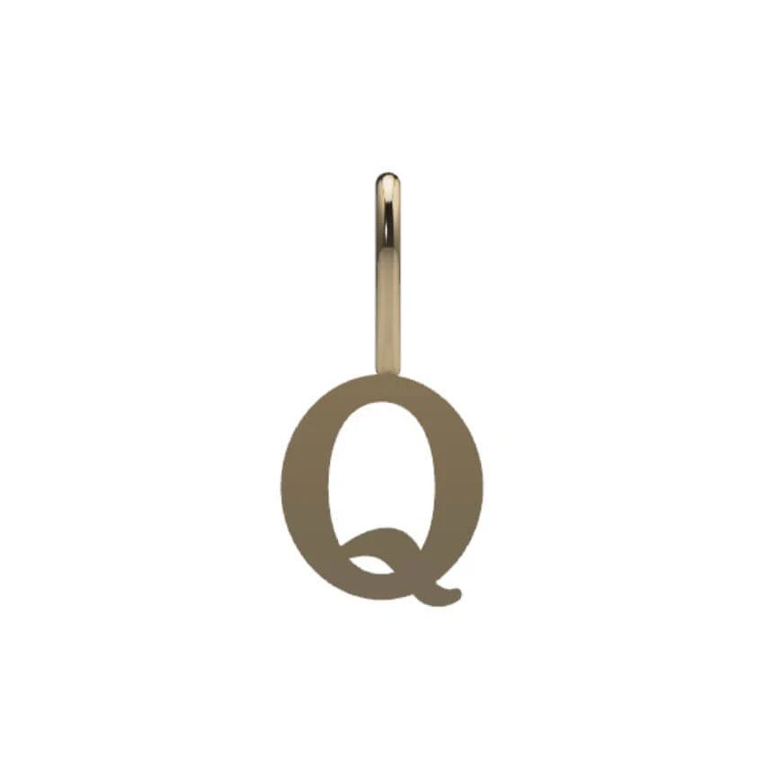 Serif Initial Pendant - Image 23