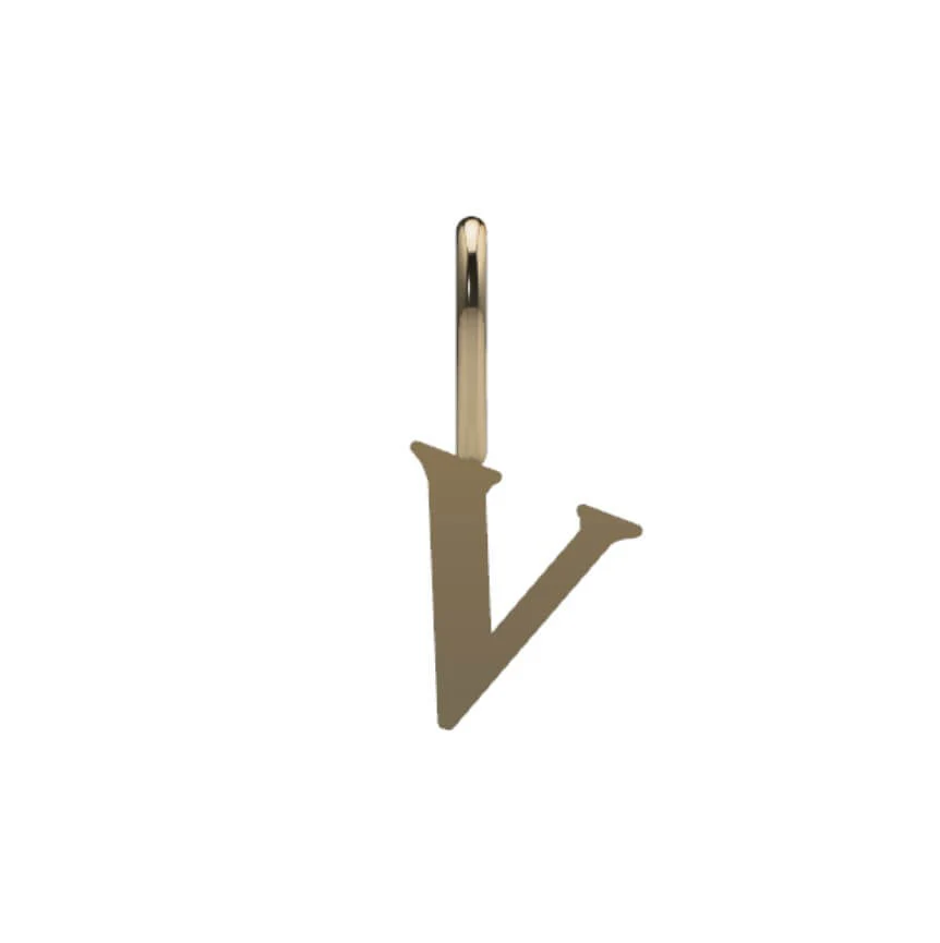 Serif Initial Pendant - Image 28