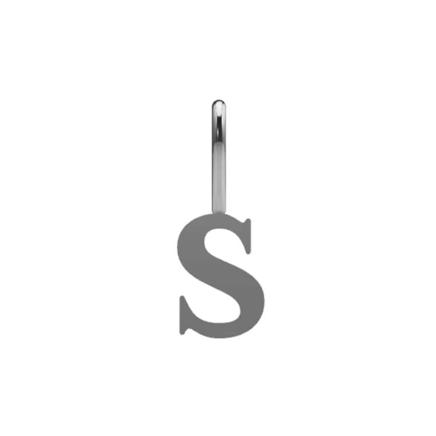 Serif Initial Pendant - Image 51