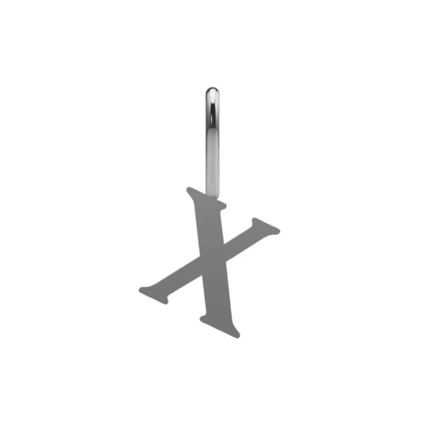 Serif Initial Pendant - Image 56