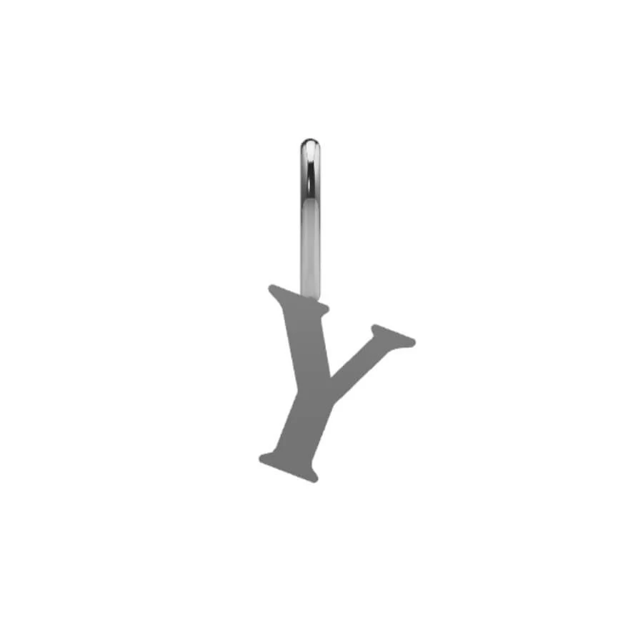 Serif Initial Pendant - Image 57