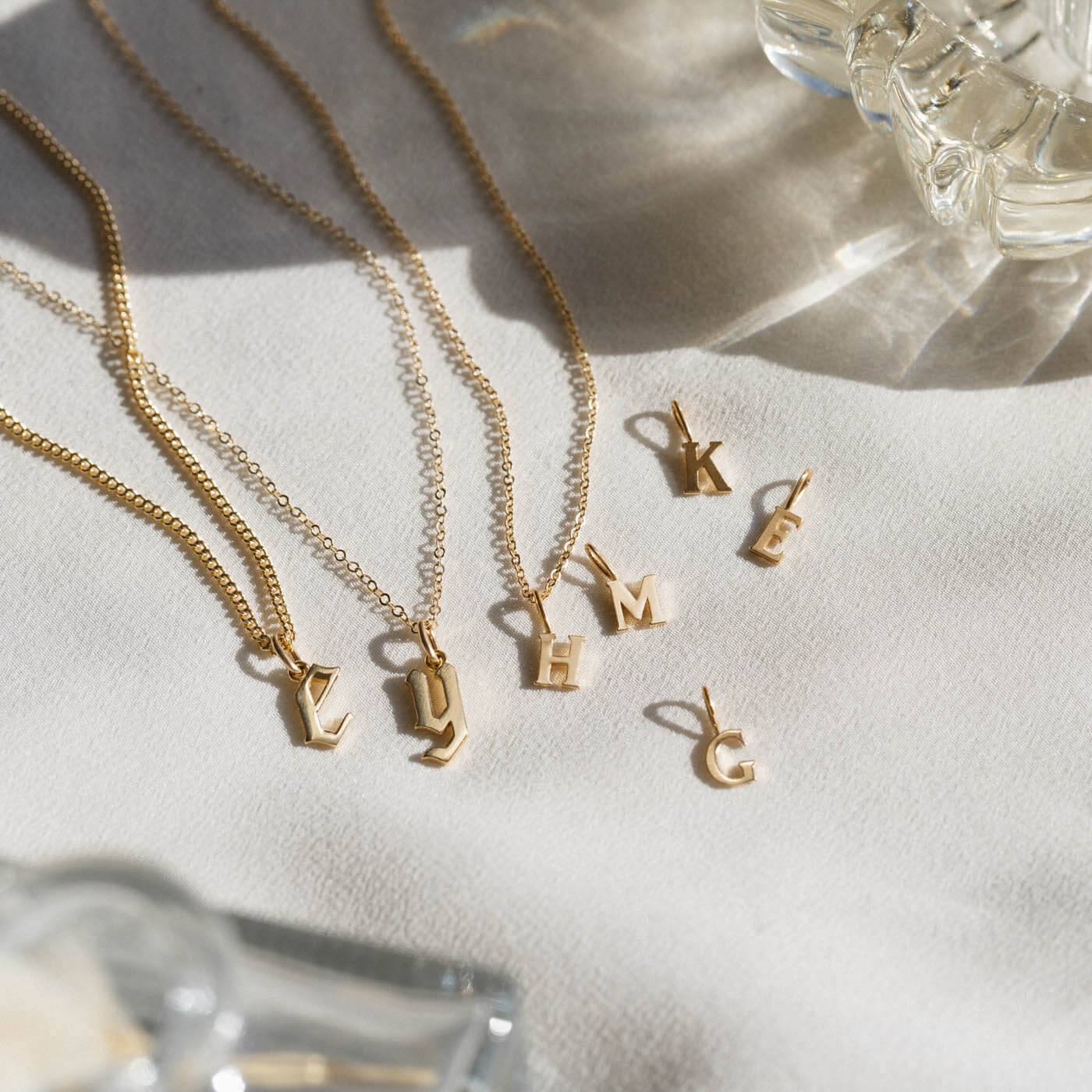 Serif Initial Pendant - Image 59