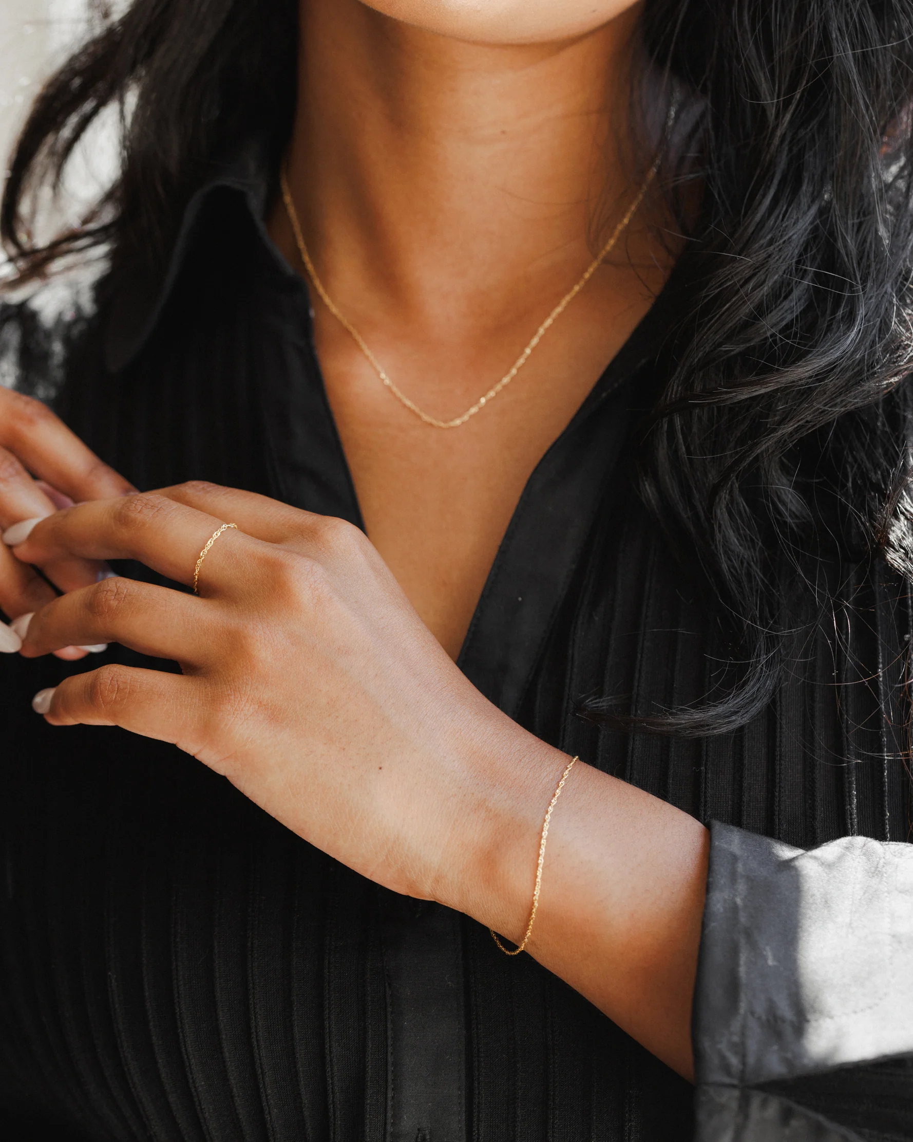 Shimmer Chain Ring - Image 4