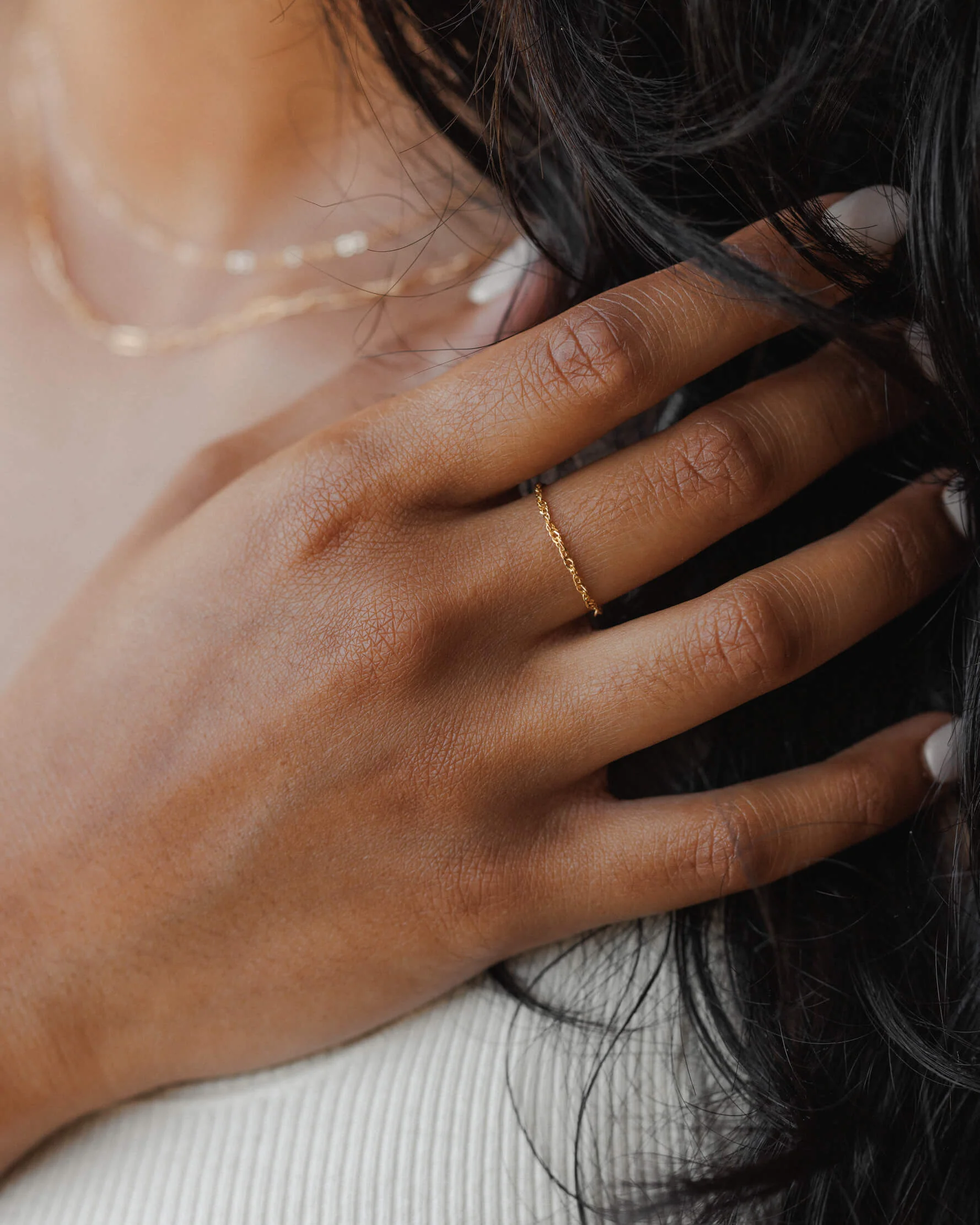 Shimmer Chain Ring - Image 6