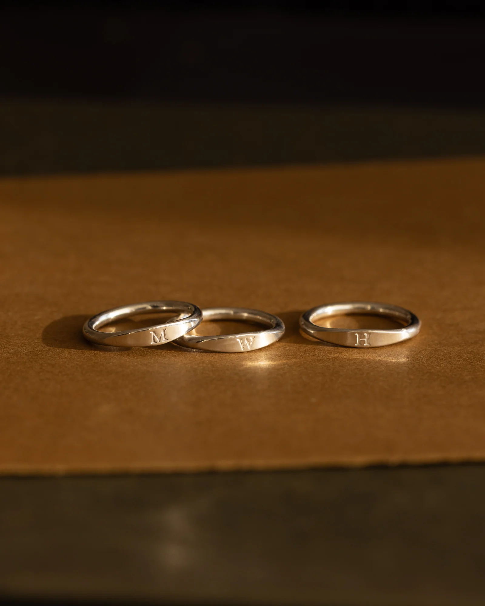 Slim Signet Pinky Ring - Image 4