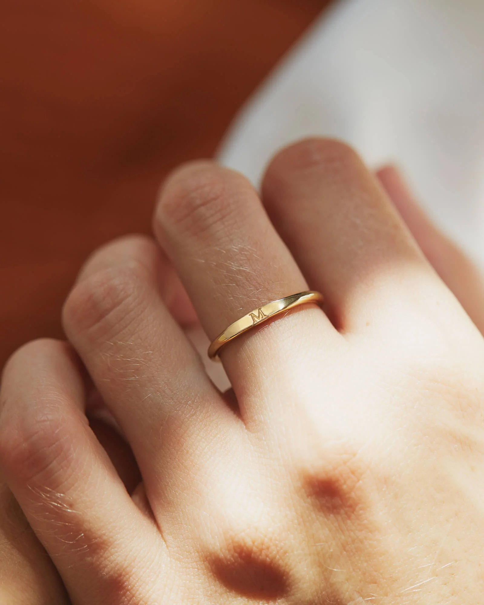 Slim Signet Ring - Image 3
