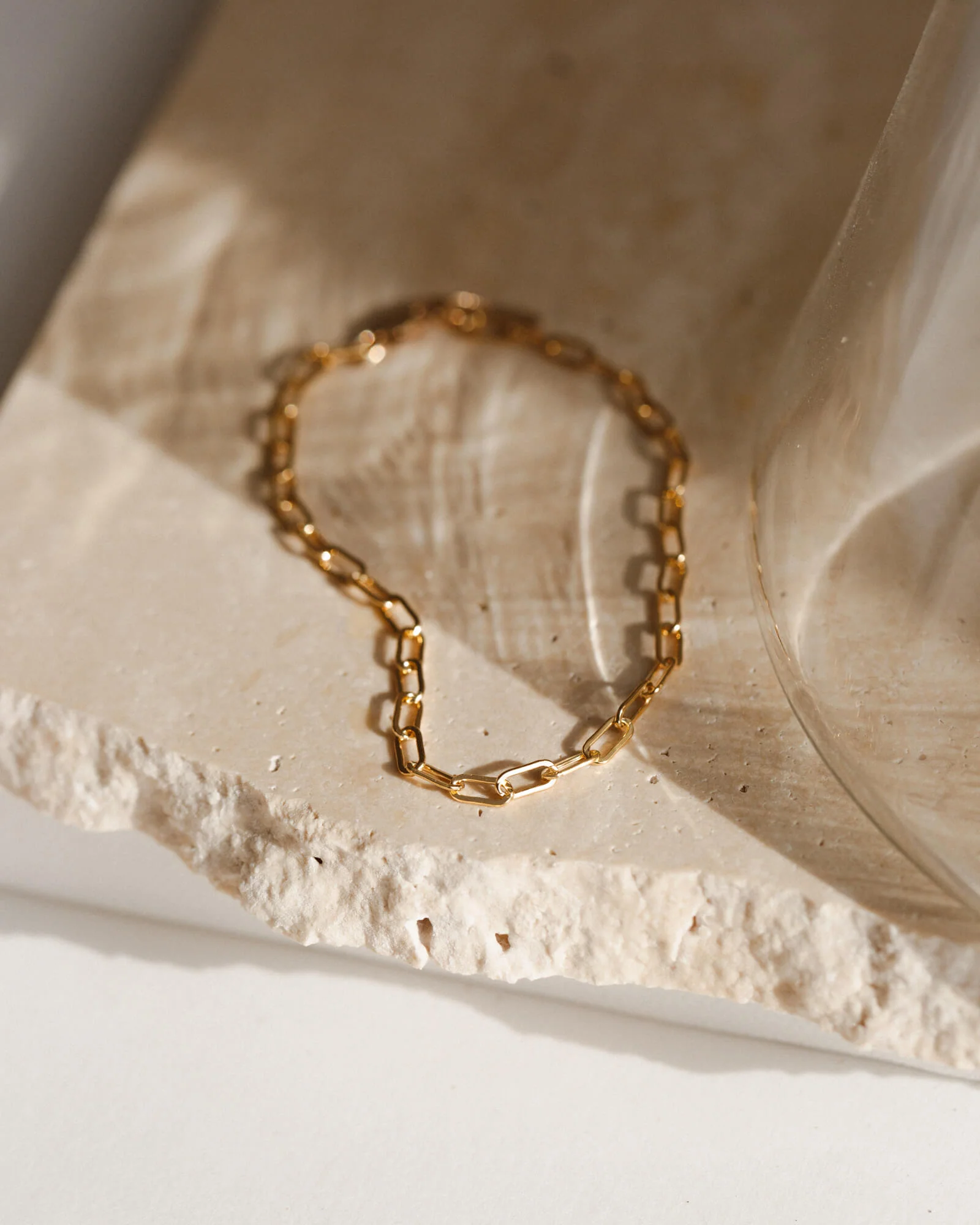 Small Paperclip Chain Bracelet - Image 4