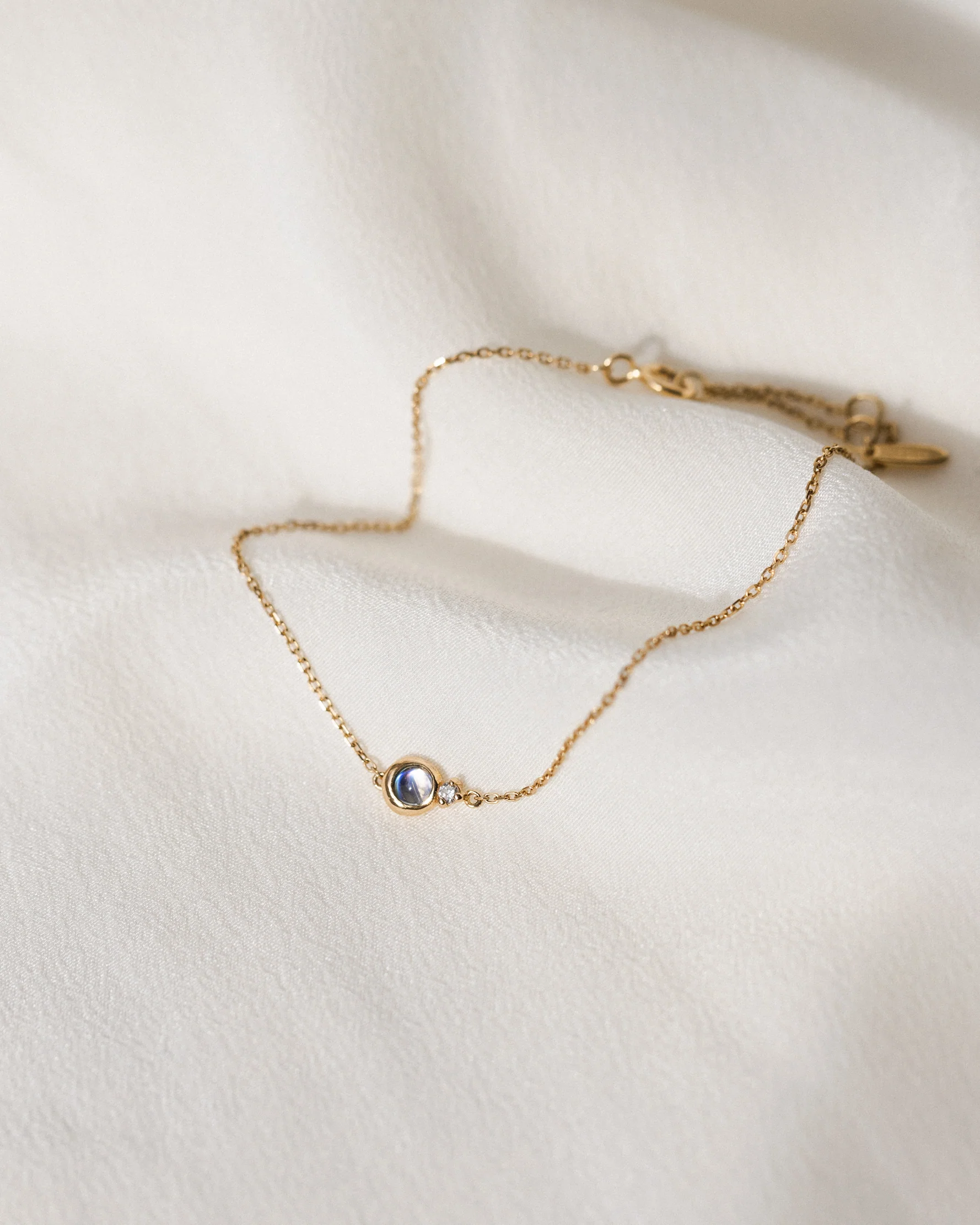 Solid Gold Moonstruck Bracelet - Image 3