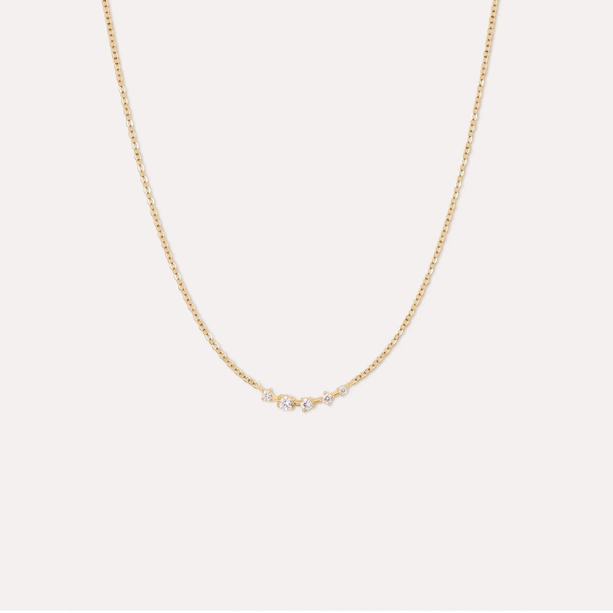 Solid Gold Starscape Necklace - Image 3