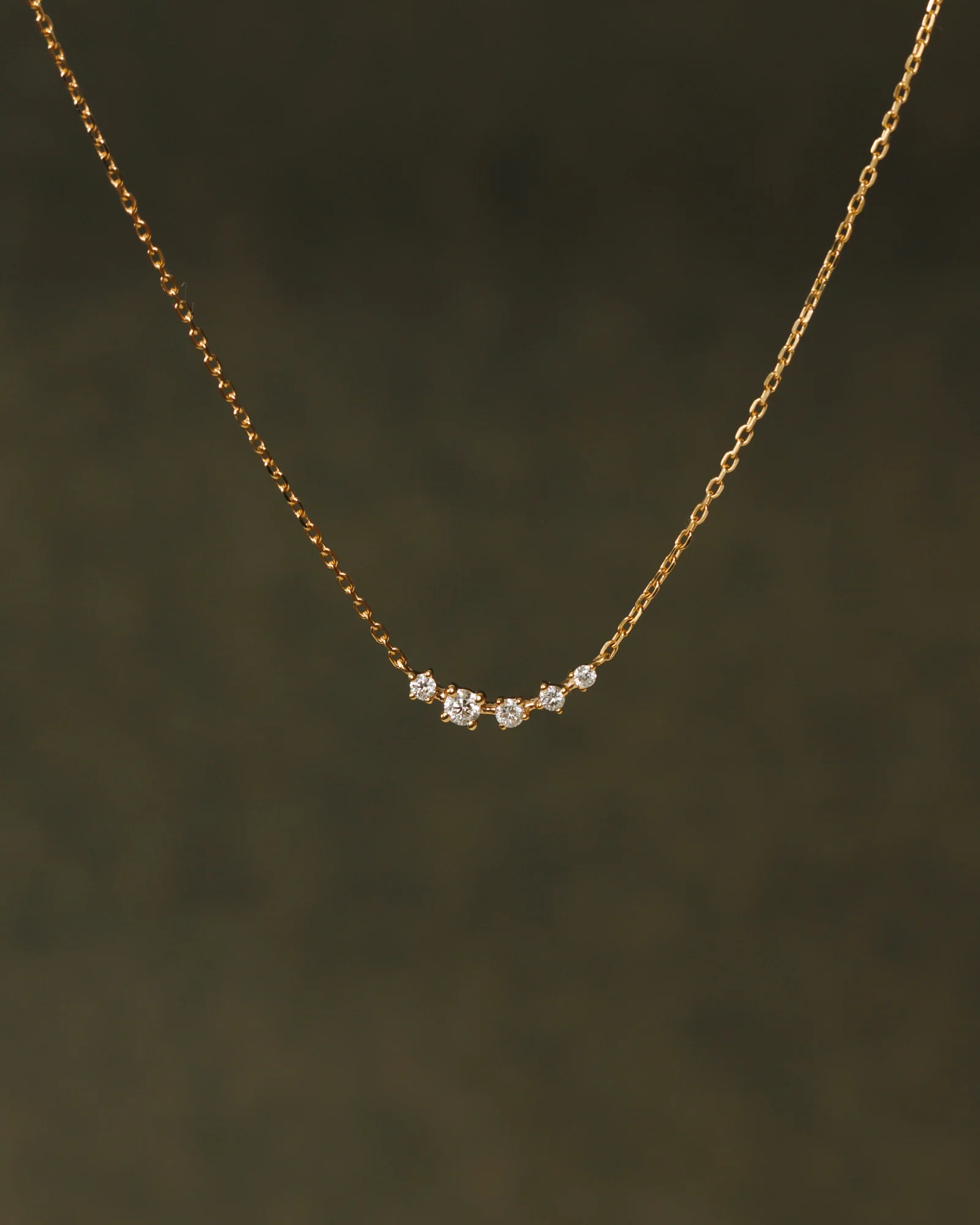 Solid Gold Starscape Necklace - Image 5