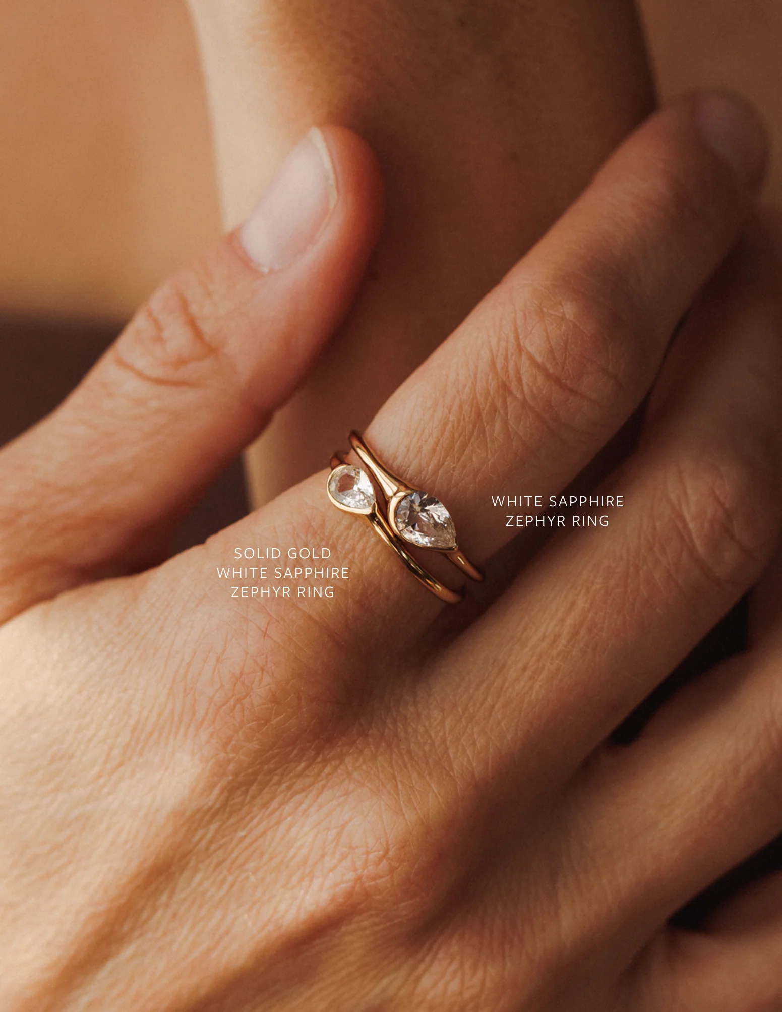 Solid Gold Zephyr Ring - Image 4