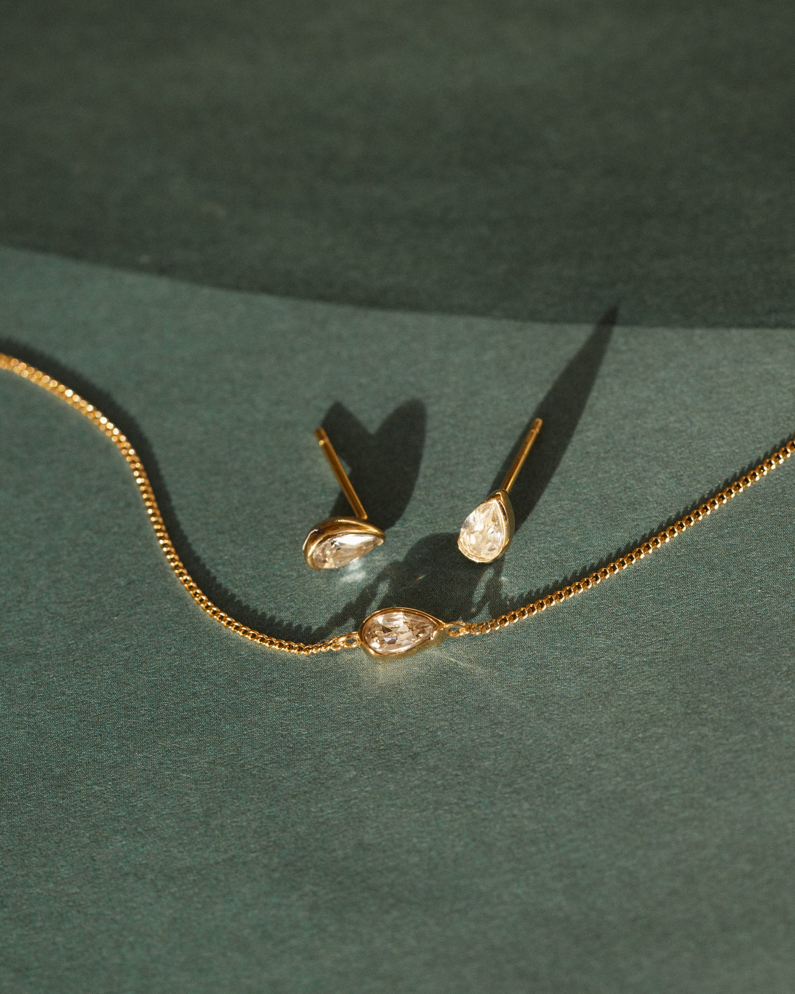 Solid Gold Zephyr Studs - Image 5