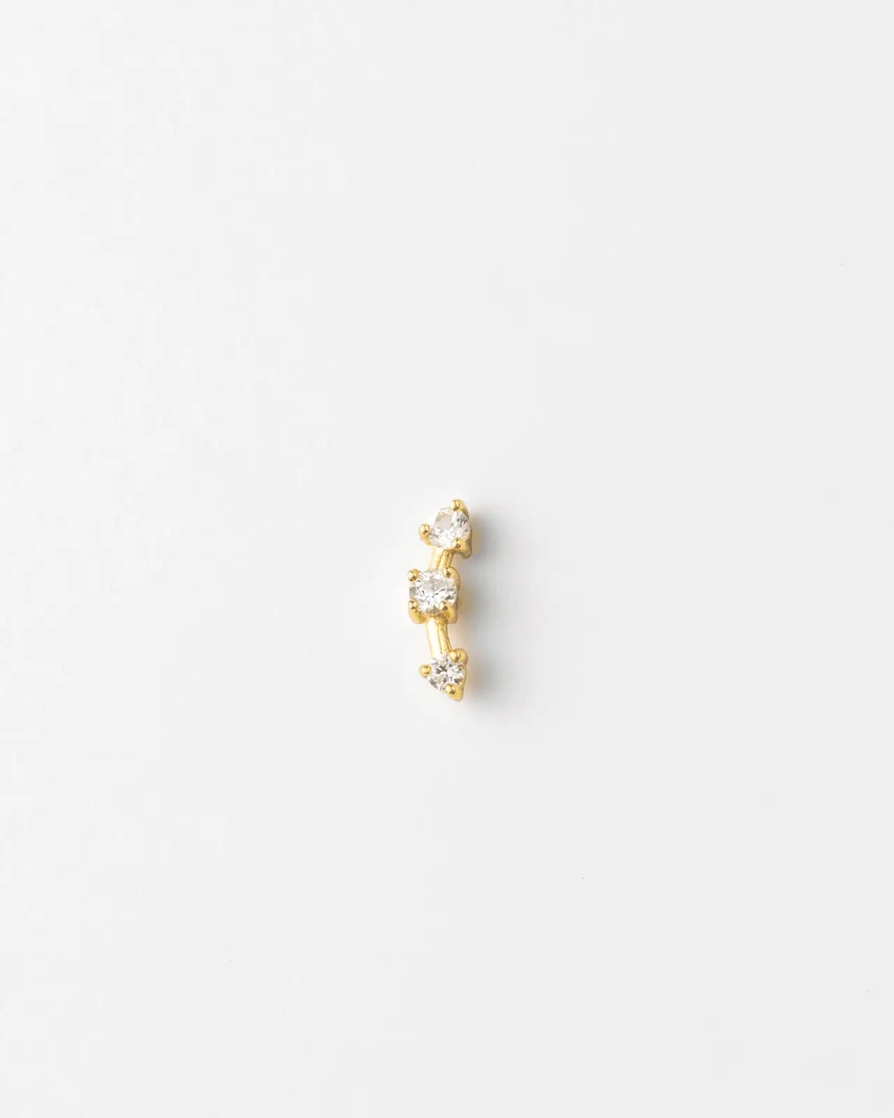 Stargazer White Sapphire Stud Set - Image 8