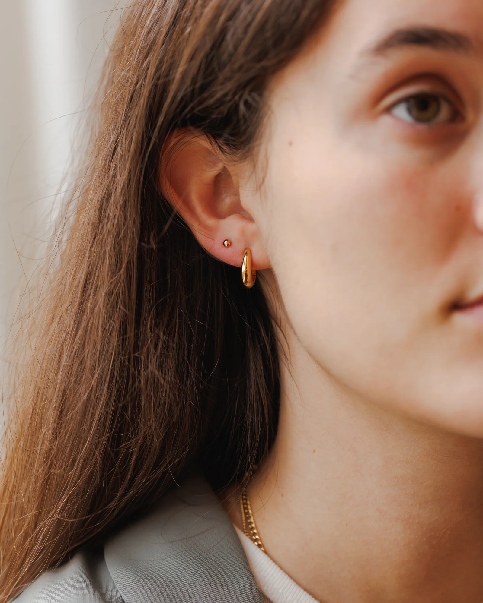 Tapered Dome Hoops - Image 3