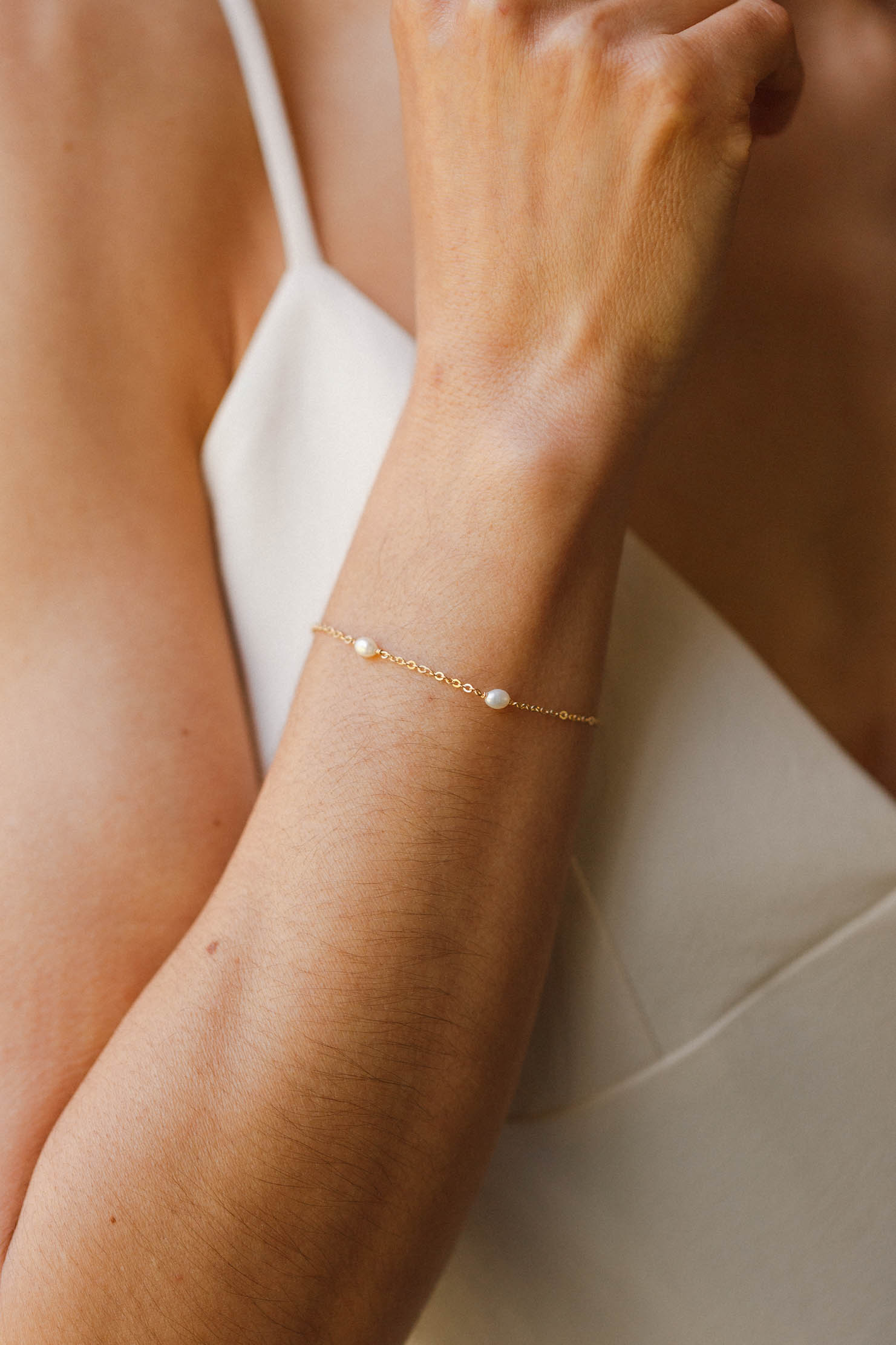 Trinity Pearl Bracelet - Image 3