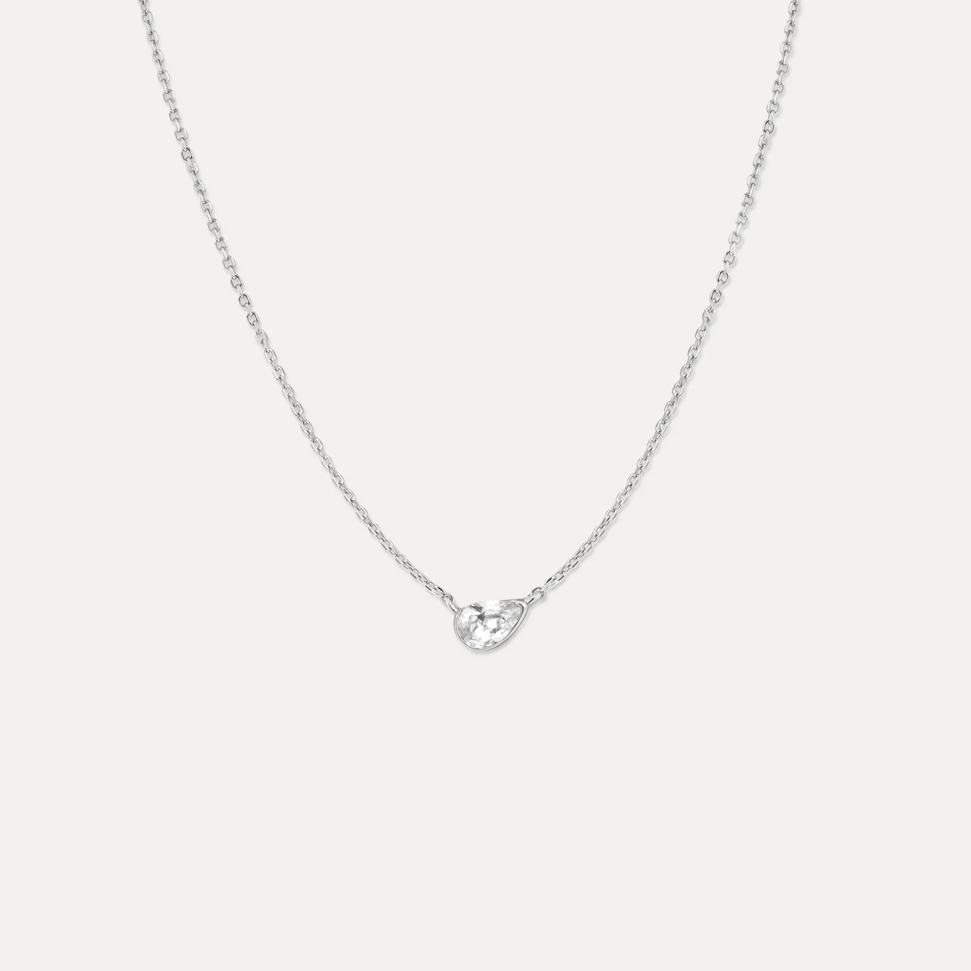 White Sapphire Zephyr Necklace - Image 2