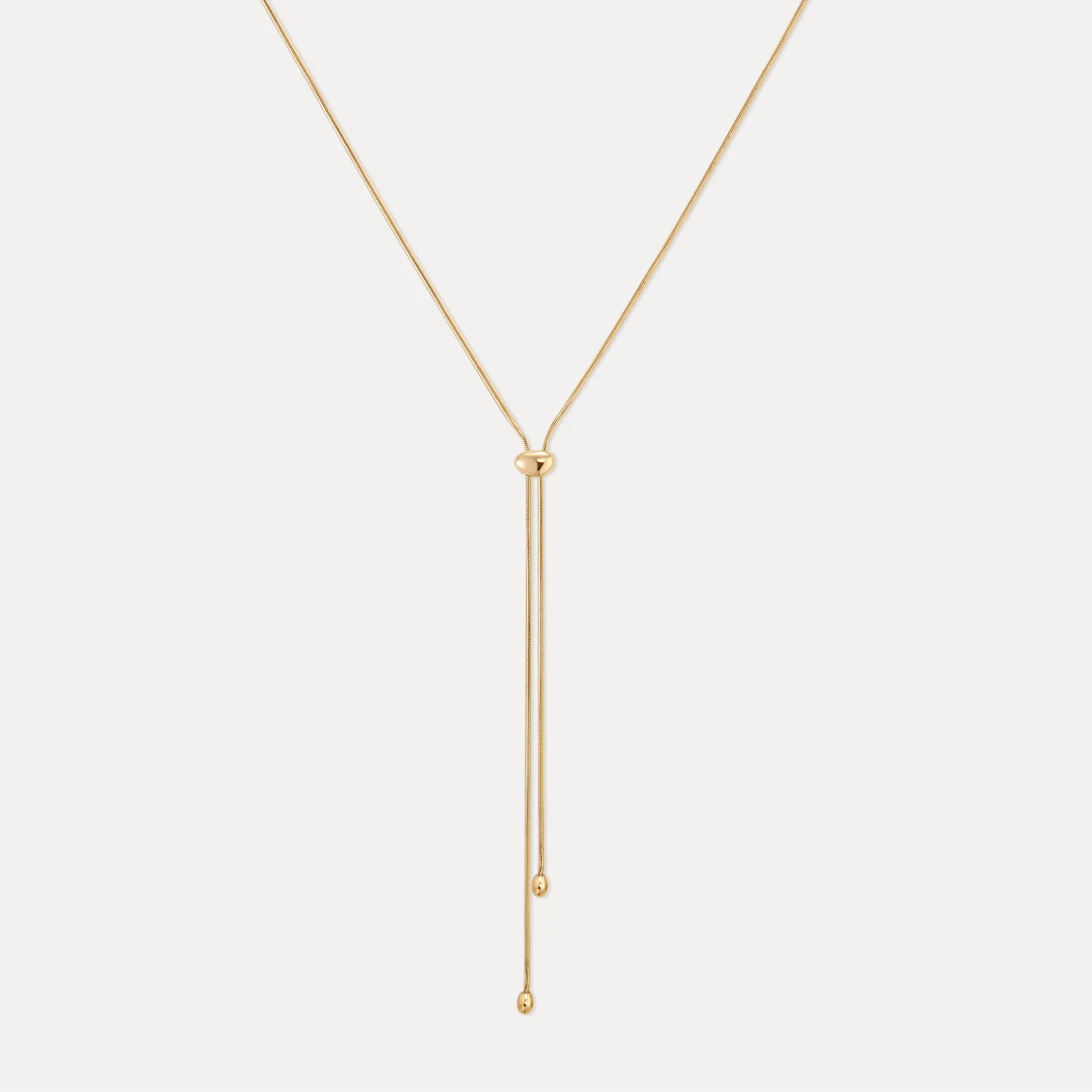 Worry Stone Bolo Necklace